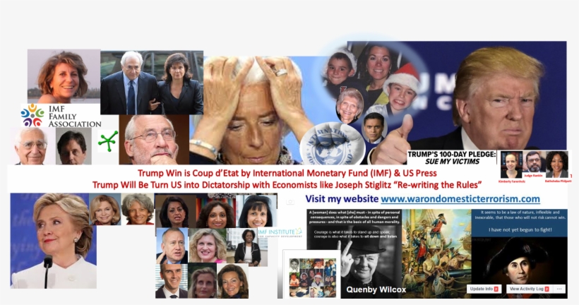 Presidential Win Of Trump Is A Coup D'etat By The International - Collage, transparent png #4726063