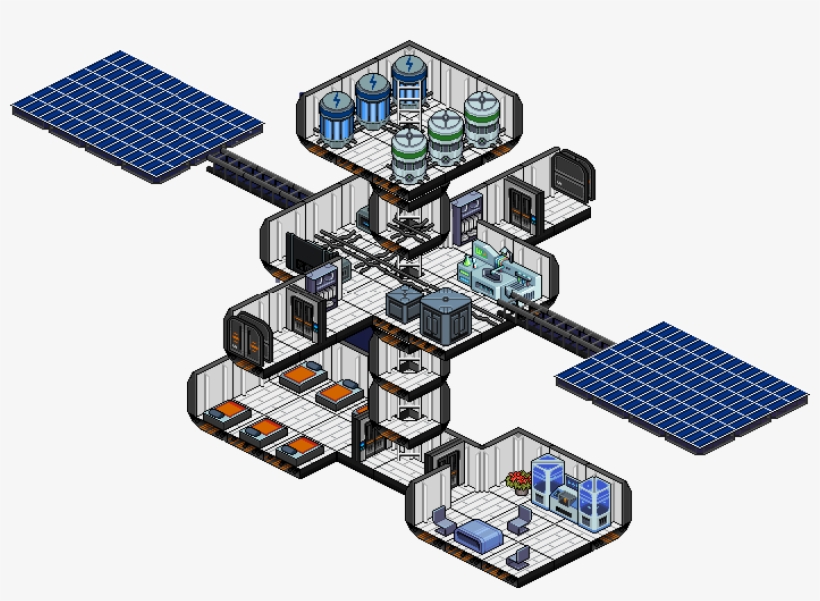 Meeple Station Is An Open-ended Space Station Simulator - Meeple Station, transparent png #4726550