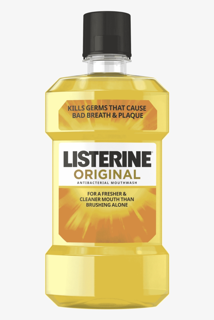 New Listerine Original Clean - Listerine Gum Care Less Intense, transparent png #4726758