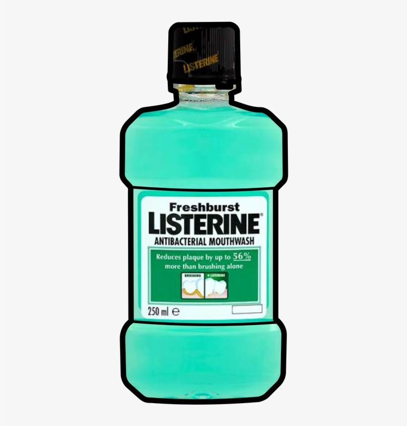 Picture - Listerine - Listerine Cool Mint Mouthwash 500ml, transparent png #4726928