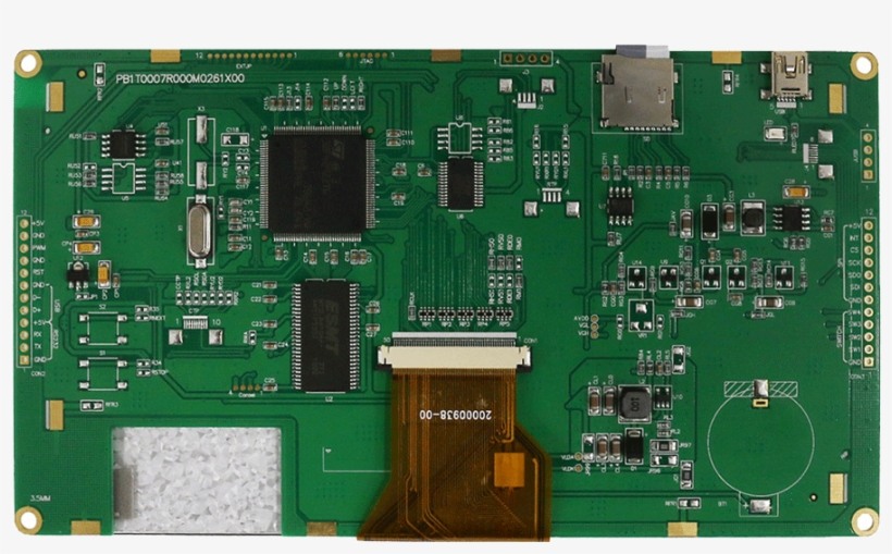 All In One Uart Tft, Uart Tft Lcd 7 Inch - Liquid-crystal Display, transparent png #4727081