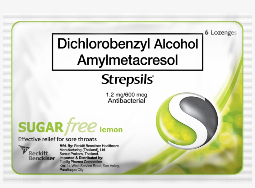 Strepsils Sugar Free Lemon Lozenges - Strepsils Philippines ...