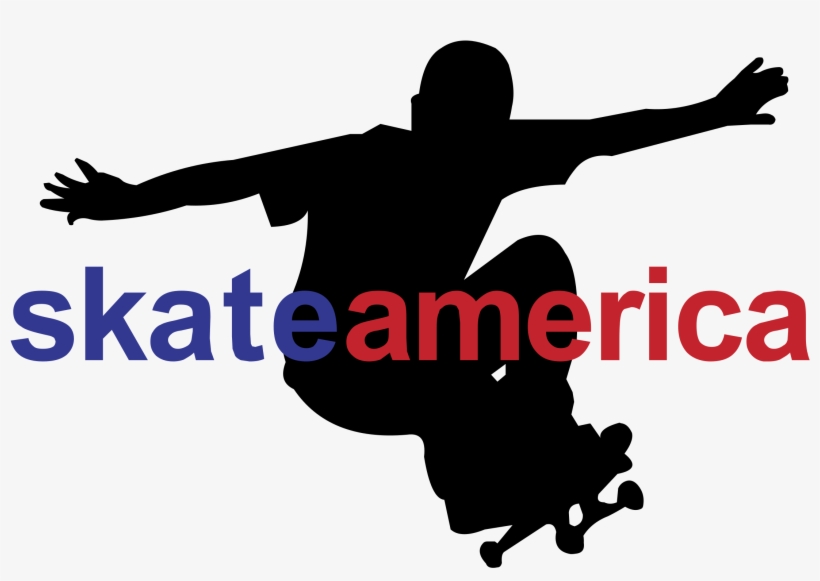 Skate America Logo Png Transparent - Coffee Travel Mug Skateboarding Personalized Engraving, transparent png #4727883