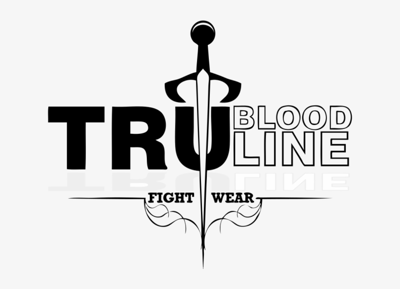 Tru Bloodline Sword Shirt - Graphic Design, transparent png #4728286