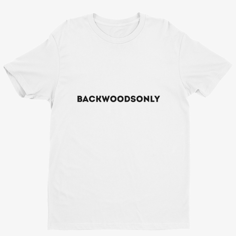 Backwoods Only Minimalistic - T Shirt Millennial, transparent png #4729085