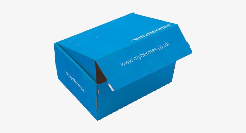 A Parcel Box - Blue Packaging Box, transparent png #4729594