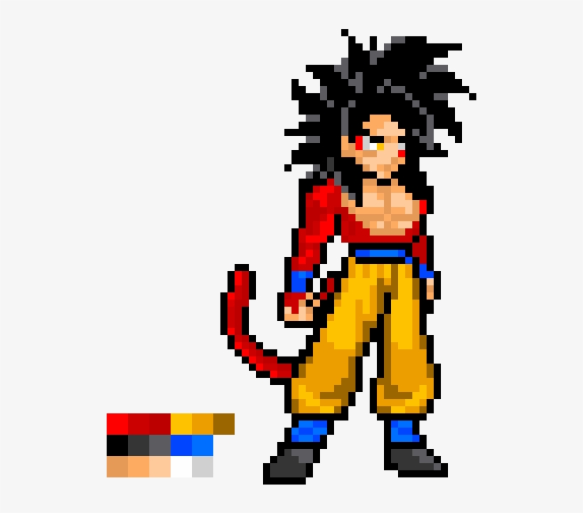 Super Saiyan 4 Goku - Super Saiyan, transparent png #4730178