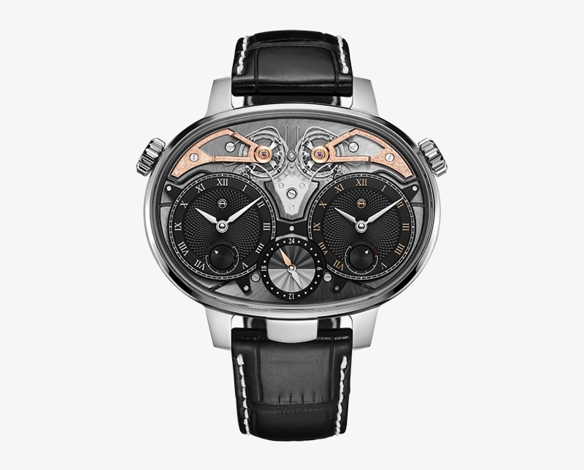 Bell & Ross Br01 Laughing Skull - Armin Strom Dual Time Resonance Masterpiece 1, transparent png #4730306