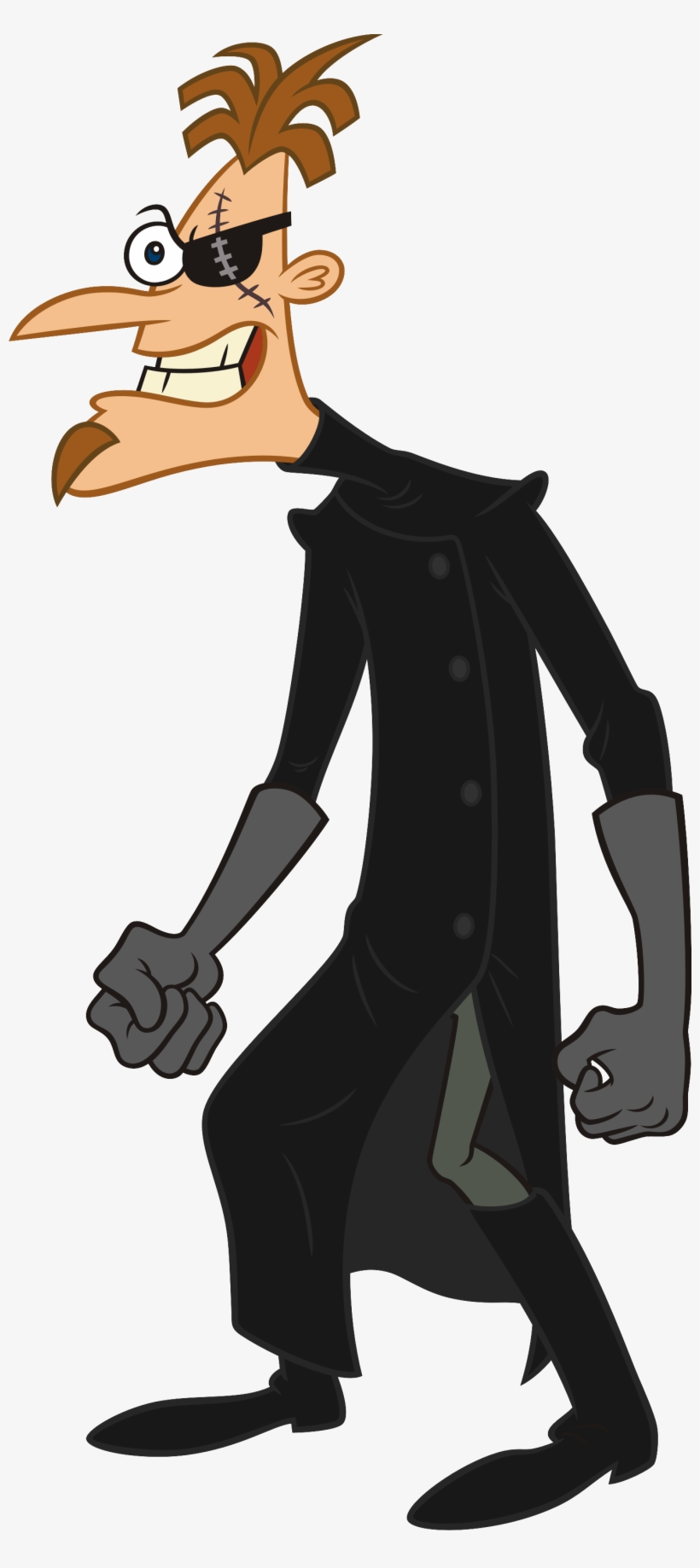 2nd Dimension Heinz Doofenshmirtz - Phineas And Ferb Across, transparent png #4730537