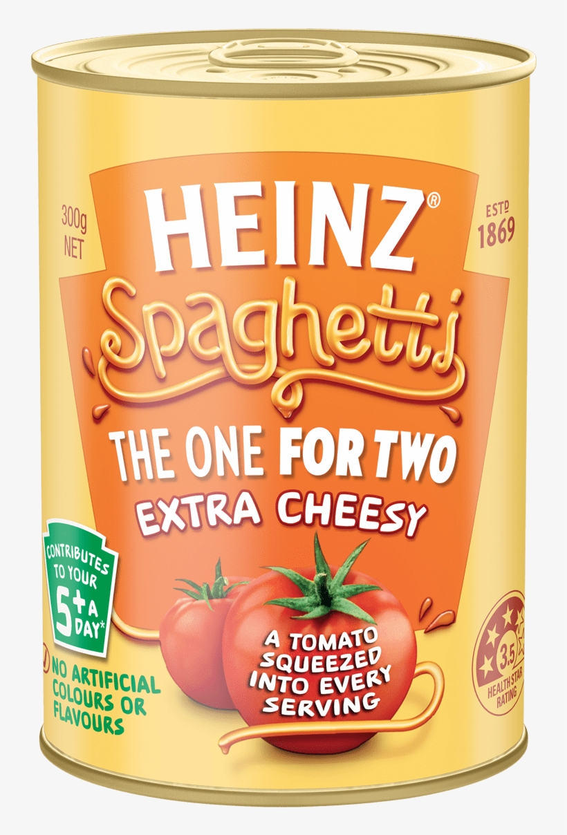 Heinz Spaghetti Extra Cheesy 300g - Heinz Spaghetti Extra Cheesy Sauce 300g, transparent png #4730709