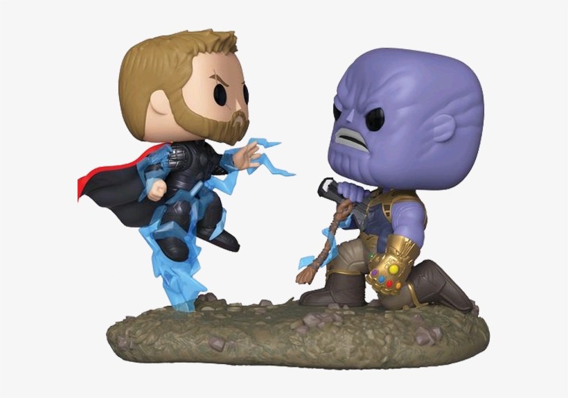 Avengers Infinity War - Thor Vs Thanos Pop, transparent png #4730776