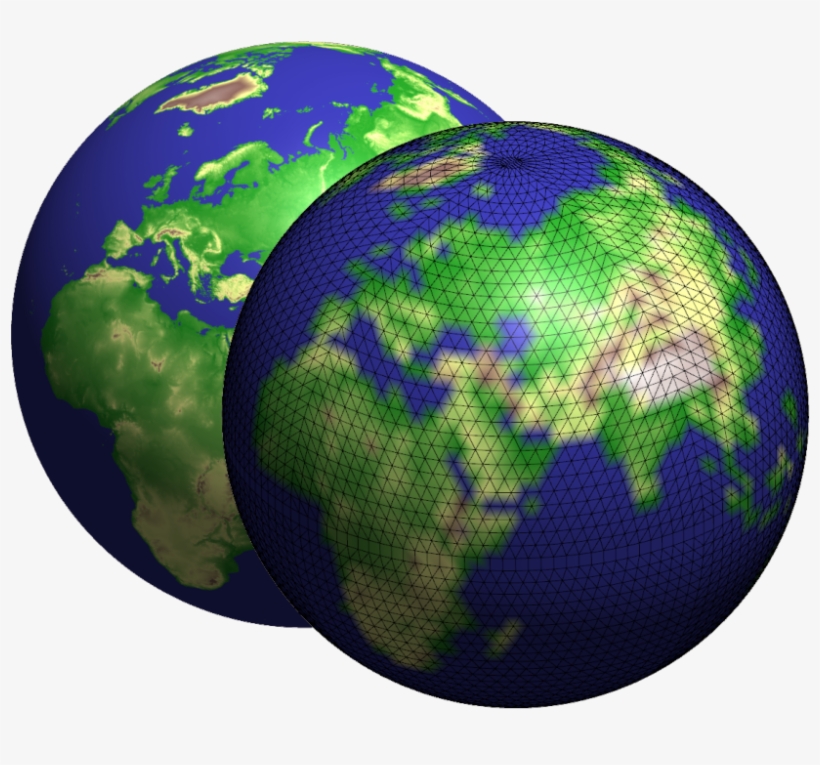 Figure 4 Surface Geopotential Height Field Interpolated - Earth, transparent png #4731263