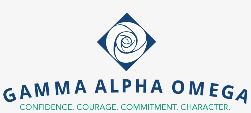 The First Established Latina Based Sorority At The - Gamma Alpha Omega Badge, transparent png #4731400