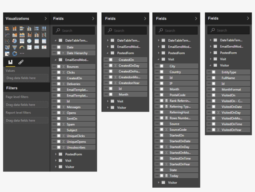 Power Bi Visualizations - Power Bi, transparent png #4732419