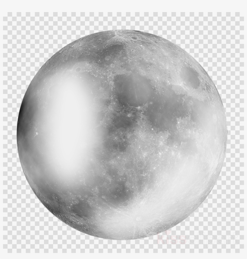 Moon Png Clipart Lunar Eclipse - Lunar Moon With Transparent Background, transparent png #4732687