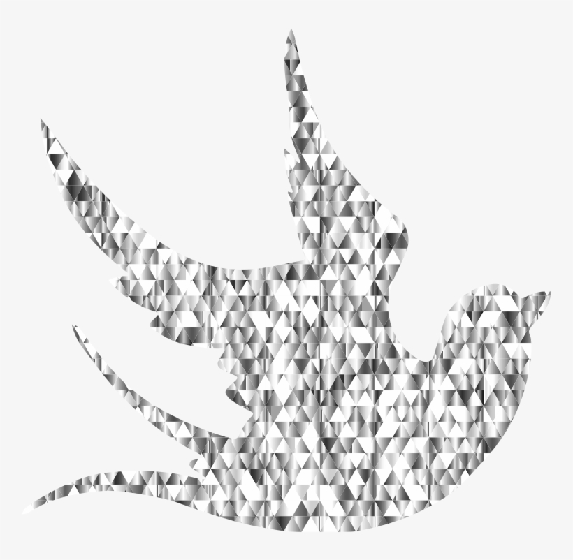 Diamond Gemstone Dove - Diamond, transparent png #4733637