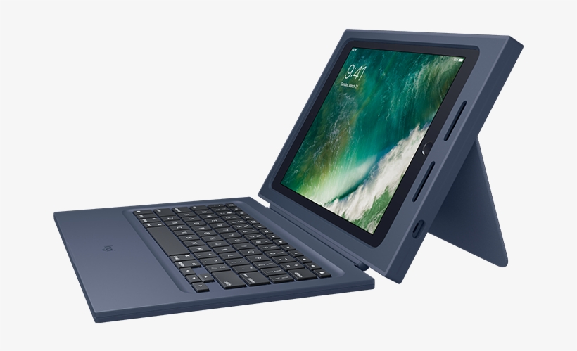 Ipad Case Logitech - Logitech Rugged Combo Case, transparent png #4735071