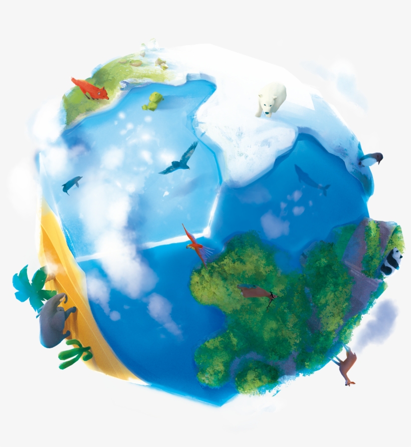 Hd - Jeu Planet Blue Orange, transparent png #4735495