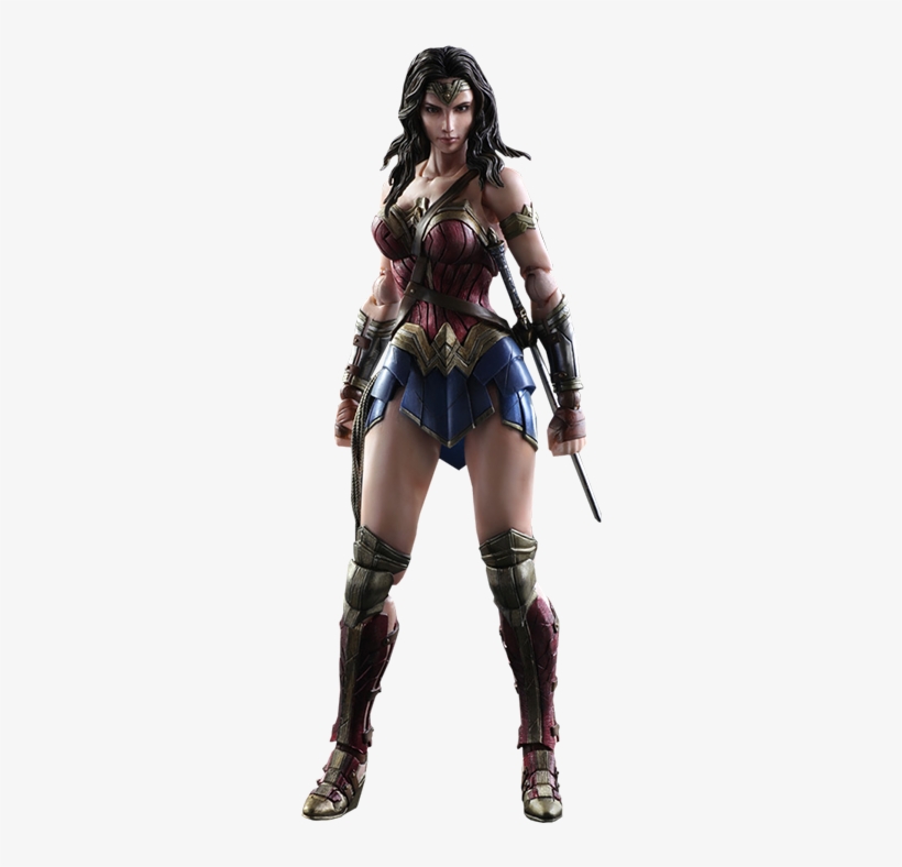 Wonder Woman Png, Download Png Image With Transparent - Batman Vs. Superman Dawn Of Justice Play Arts Kai:, transparent png #4735500