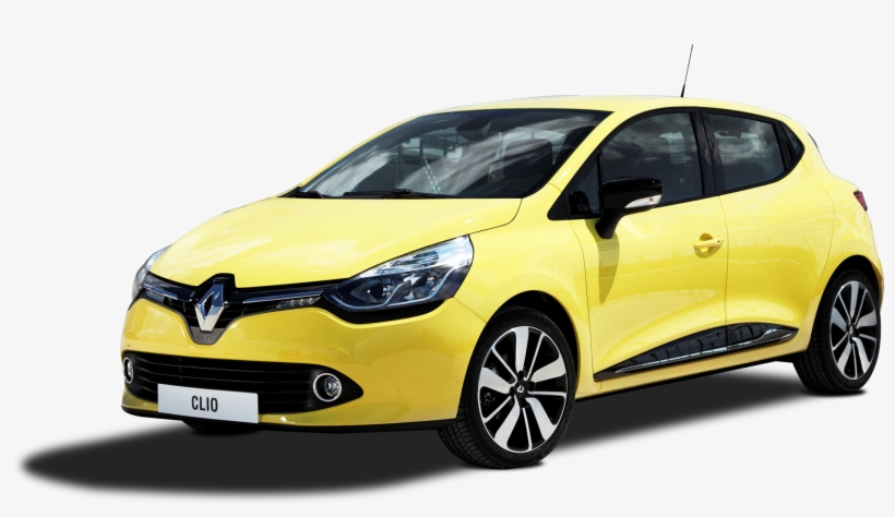 Yellow Renault Clio Car Png Image - Renault Clio Png, transparent png #4735888