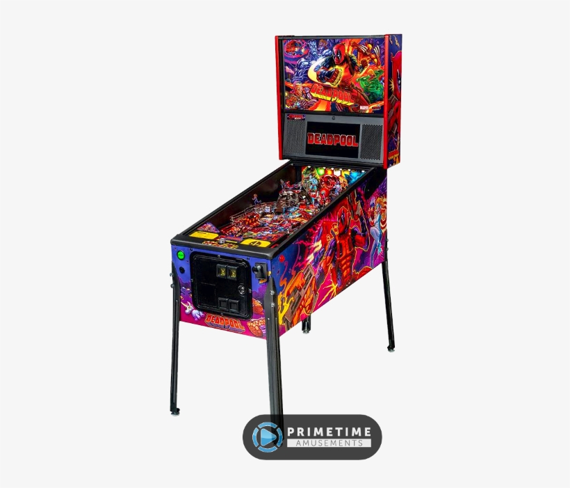 Deadpool Pro Pinball Machine By Stern Pinball - Deadpool Pinball Pro, transparent png #4735985