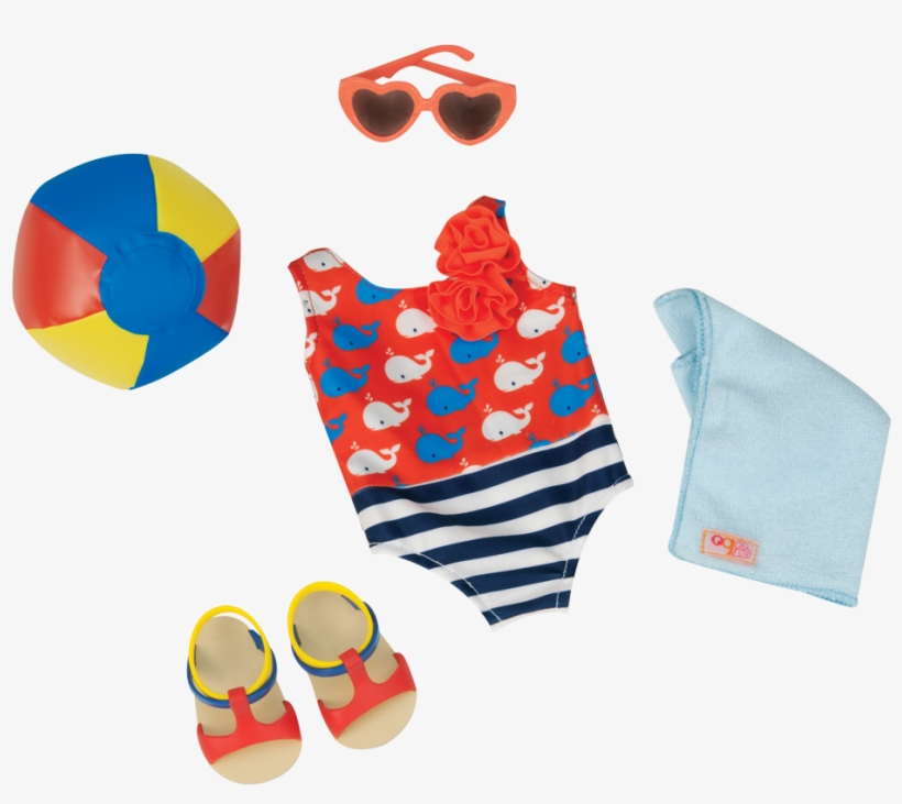 Having A Ball - Our Generation Swimsuit, transparent png #4737416