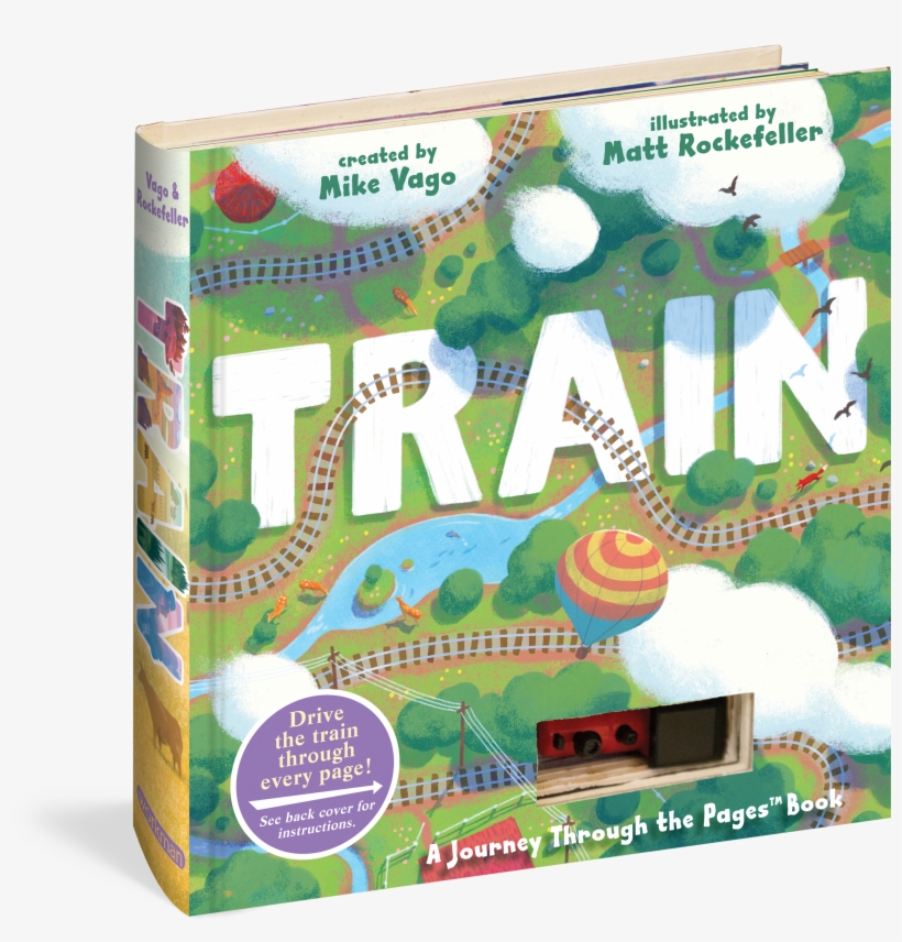 Matt Rockefeller - Train: A Journey Through The Pages Book [book], transparent png #4737674
