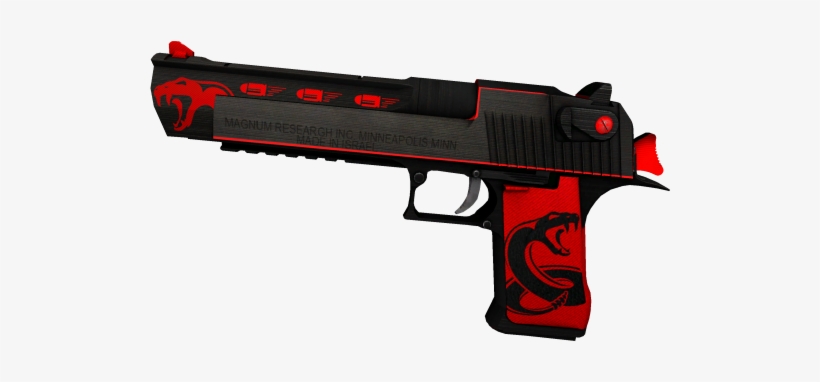 Call Of Duty 4 Desert Eagle Png - Desert Eagle Red Viper, transparent png #4737987