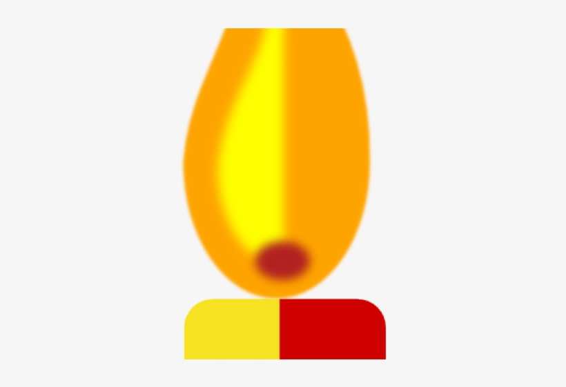 Candle Flame Clipart - Candle, transparent png #4740137
