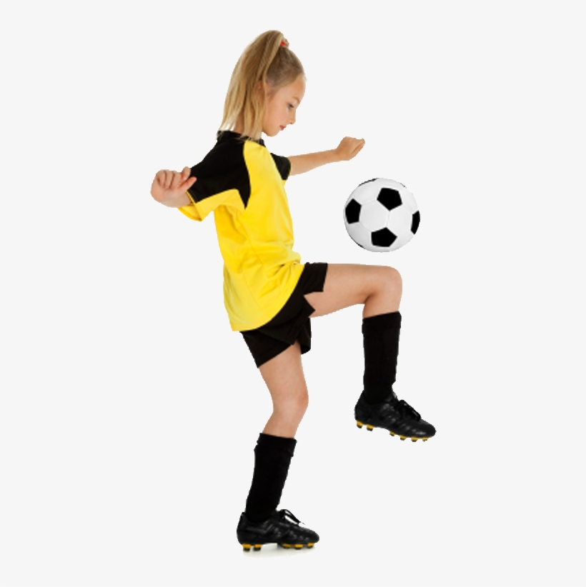 Clip Art Images - Soccer Player Girl Png, transparent png #4740871