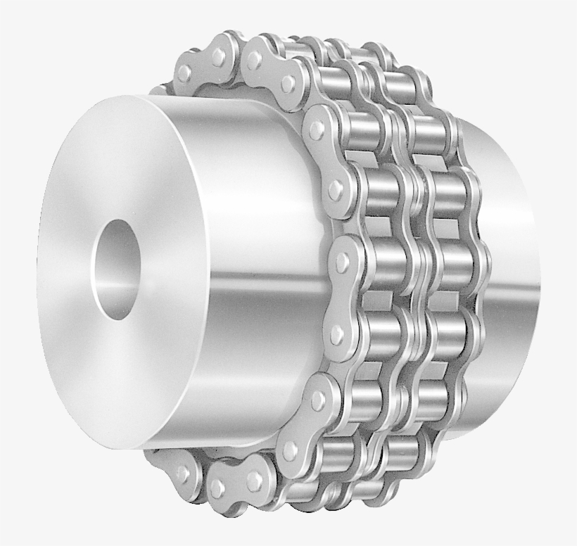 Chain-coupling4 - Double Roller Chain Coupling, transparent png #4740872