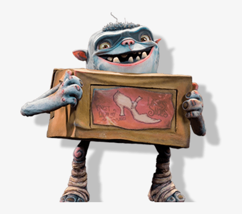 Box Trolls Shoe - Boxtrolls Make Your Own Boxtroll [book], transparent png #4742785