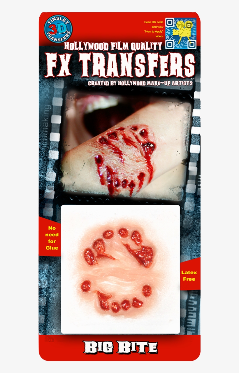 Tinsley Transfers 3d Fx Transfers Big Bite, transparent png #4743046