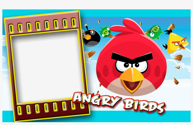 Marco De Foto Angry Birds - Angry Birds Trilogy - Game Console - Dutch, transparent png #4743181