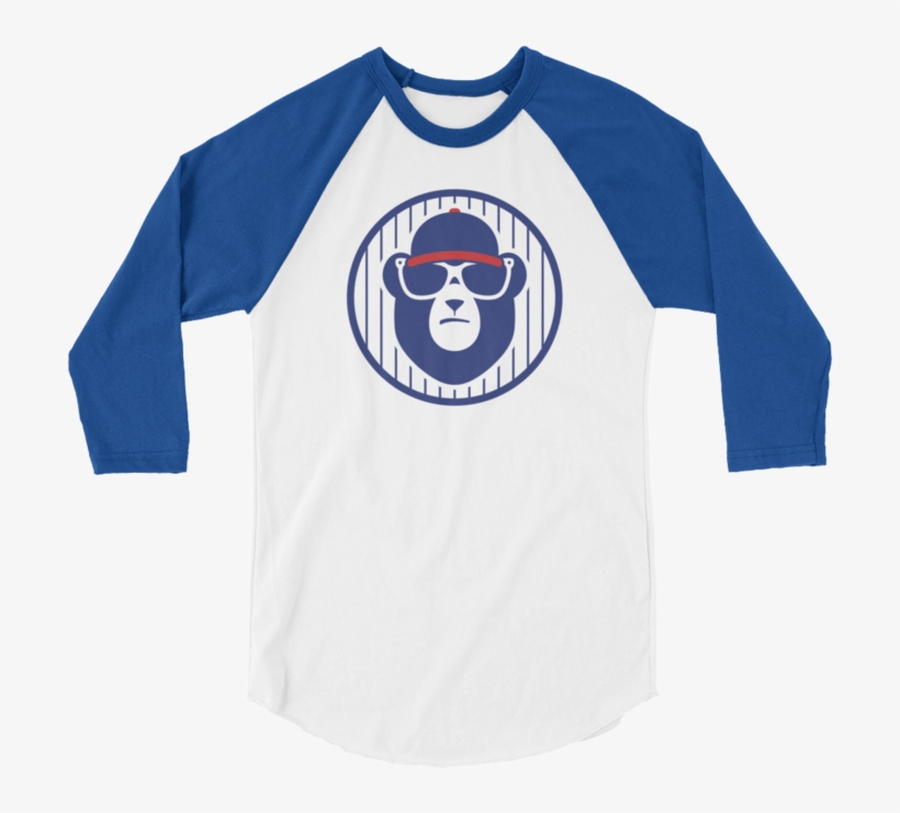 Chicago Baseball 3/4 Sleeve Raglan Shirt - Toxic Masculinity Ruins The Party Again, transparent png #4743441