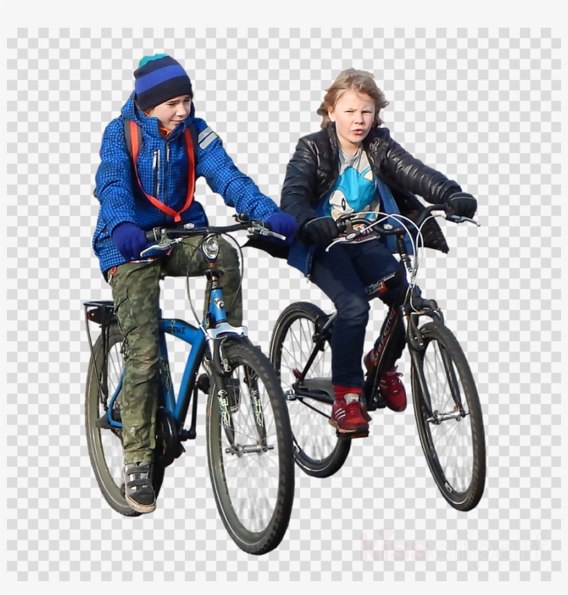 Groupn Of People Walking Png Clipart Bicycle Pedals - Cycling, transparent png #4744324