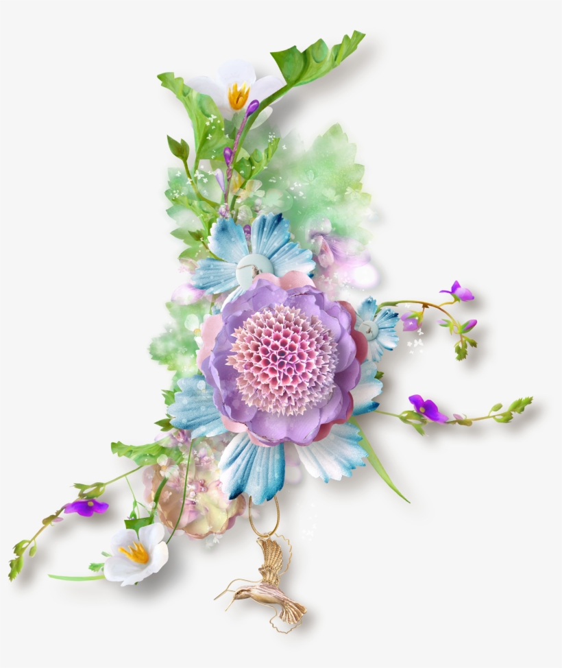 0 1f1c19 C85d151 Orig Flower Border Png, Wild Flowers, - Follaje Con Flores Png, transparent png #4744568