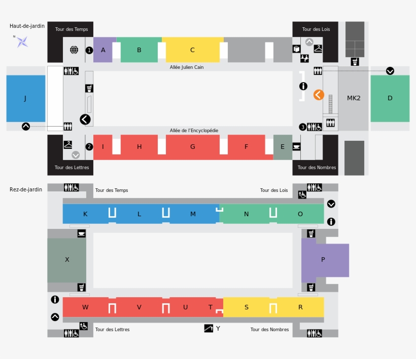 Bibliothèque Nationale De France - Bibliotheque Nationale De France Plan, transparent png #4744651