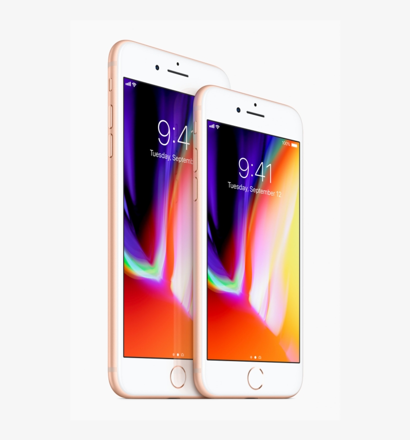 Iphone 8 Plus 256gb Gold - Iphone 8 Compared To Iphone 8 Plus, transparent png #4744982