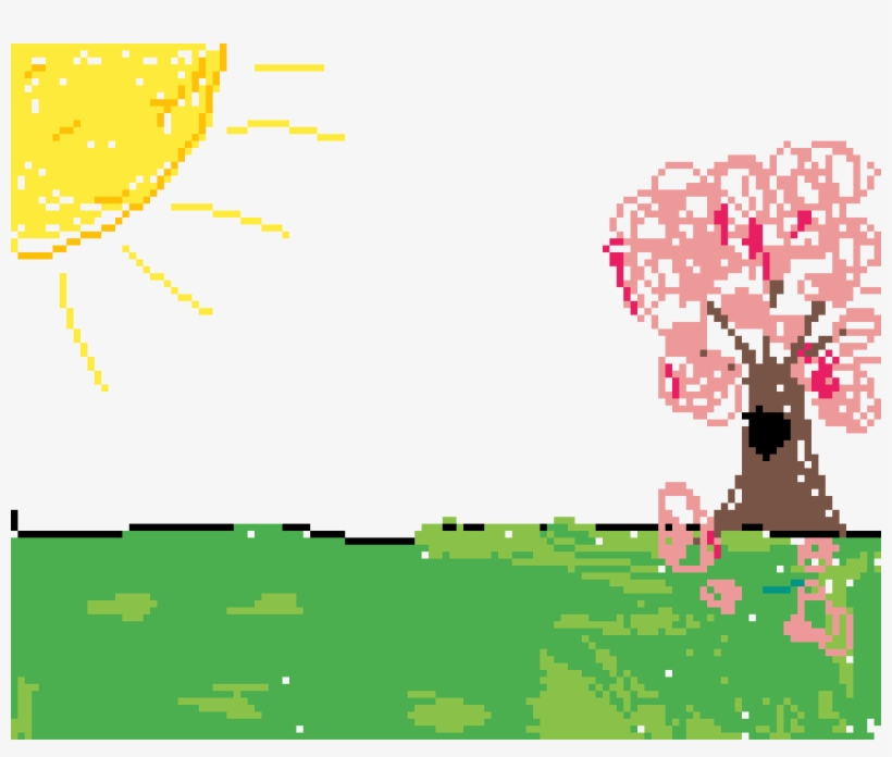 Cherry Blossom Tree - Illustration, transparent png #4745524