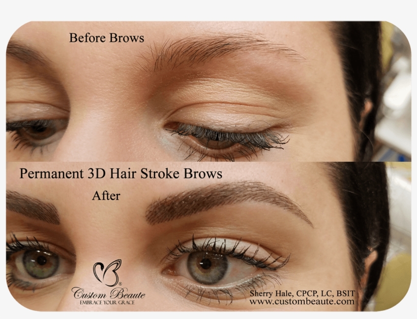 Permanent 3d Hair Stroke Brows - Eyebrow Tinting Buffalo Ny, transparent png #4746089