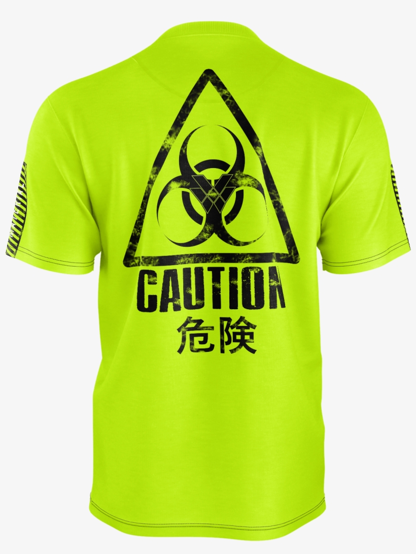 Caution Tape T-shirt - Lahore Qalandars New Kit, transparent png #4746519