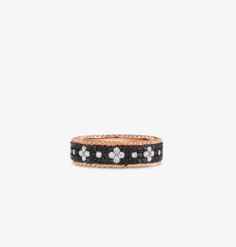 Roberto Coin Ring With Fleur De Lis Diamonds - Bracelet, transparent png #4746938