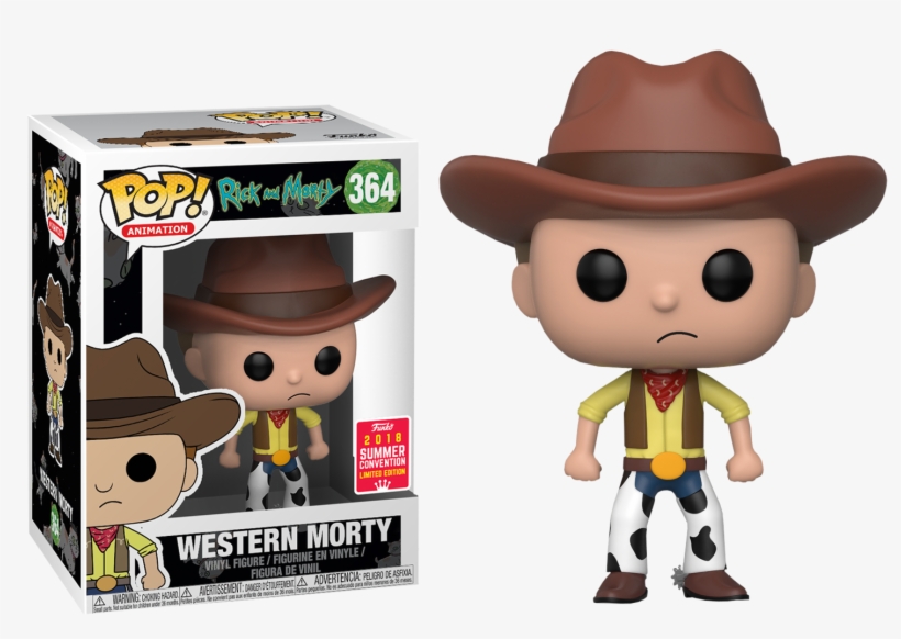 Rick - Western Morty Pop, transparent png #4747376