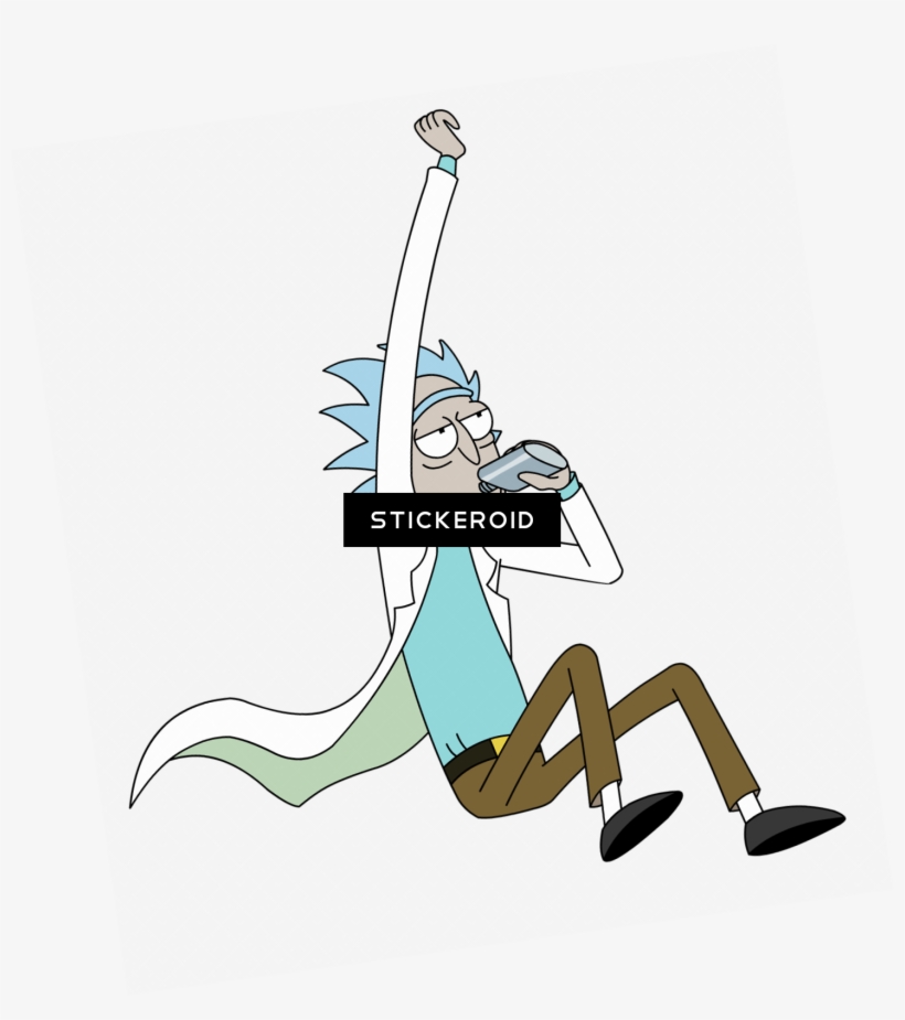 Rick And Morty Rick Flying - You Ve Heard Of Elf On The Shelf, transparent png #4747478