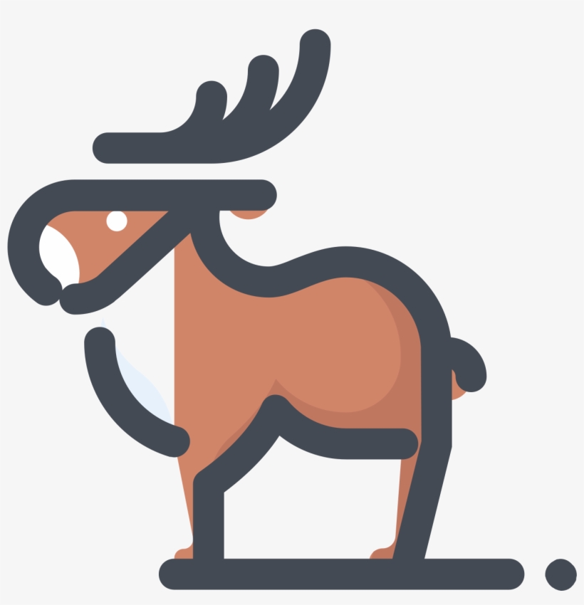 The Image Is An Animal - Reindeer, transparent png #4747562