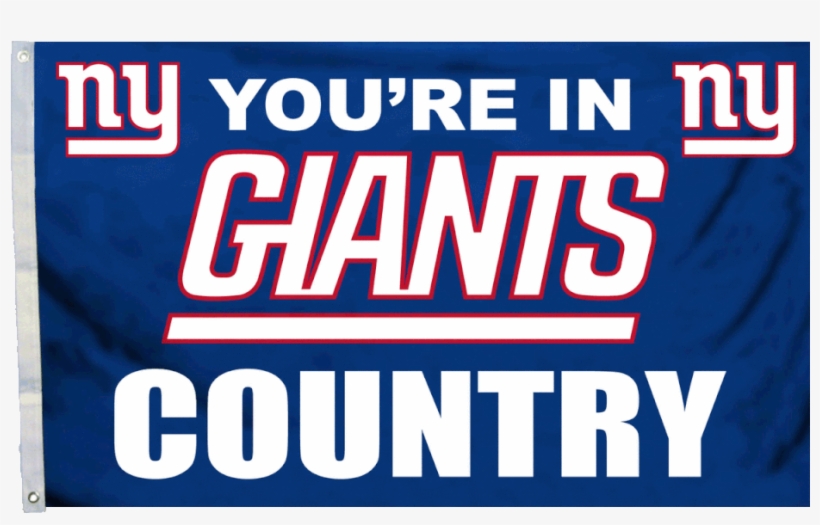 Nfl New York Giants 3' X 5' Country Flag - New York Giants Game, transparent png #4748615