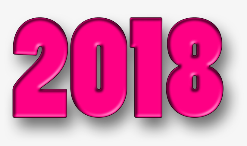 Images For Happy New Year 2018 3d 4k - New Year, transparent png #4749426