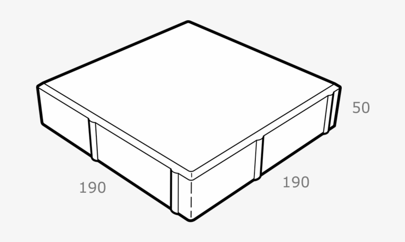 A Modern Stylish, Paver - Box, transparent png #4749934