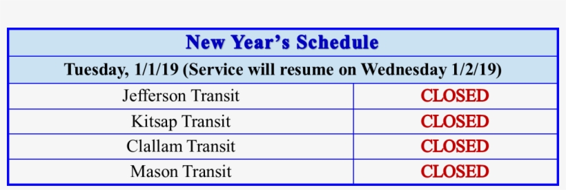 Have A Safe And Happy Holiday - Jefferson Transit, transparent png #4750040